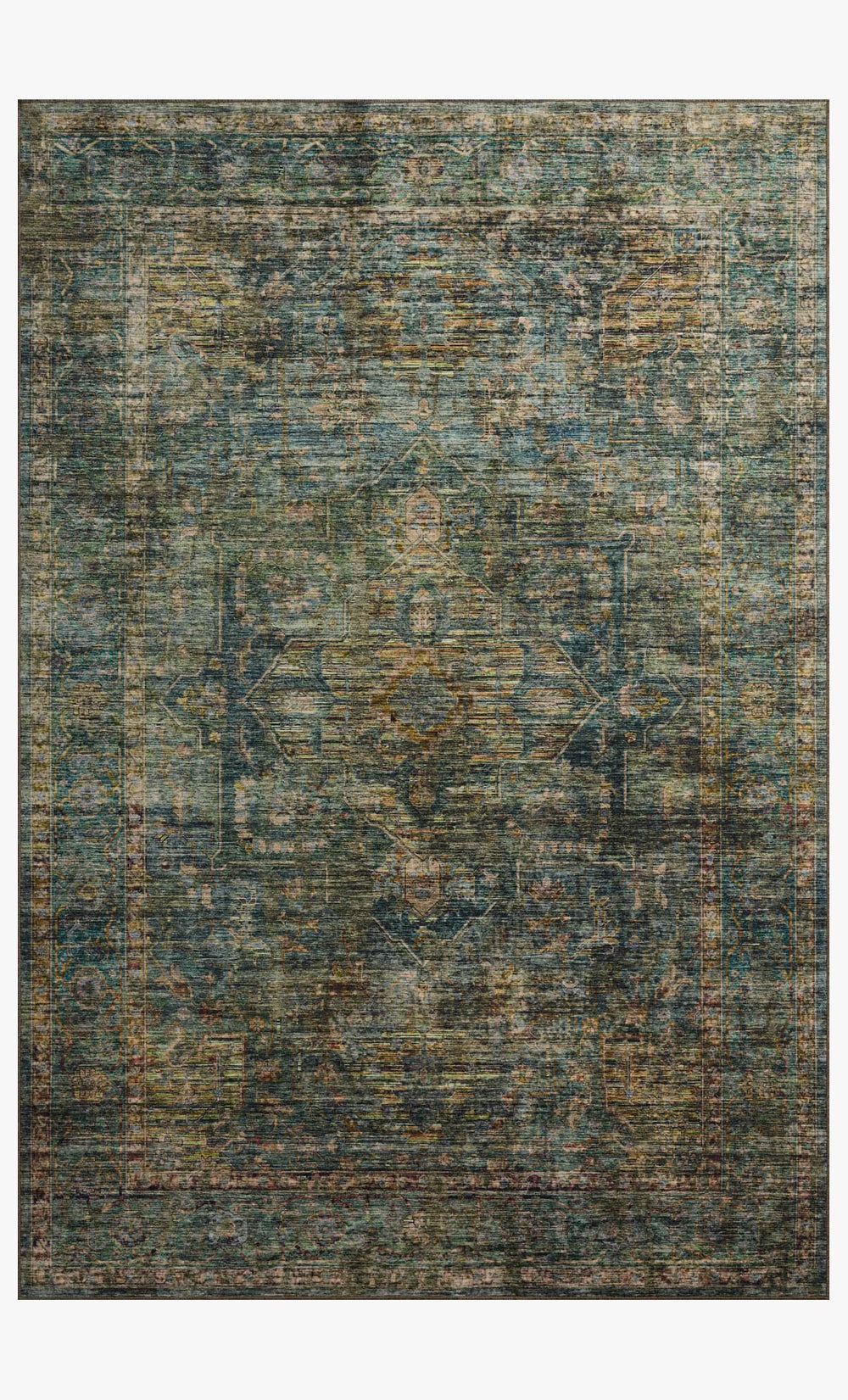 Loloi Anniston Ans-05 Lagoon / Multi area rug