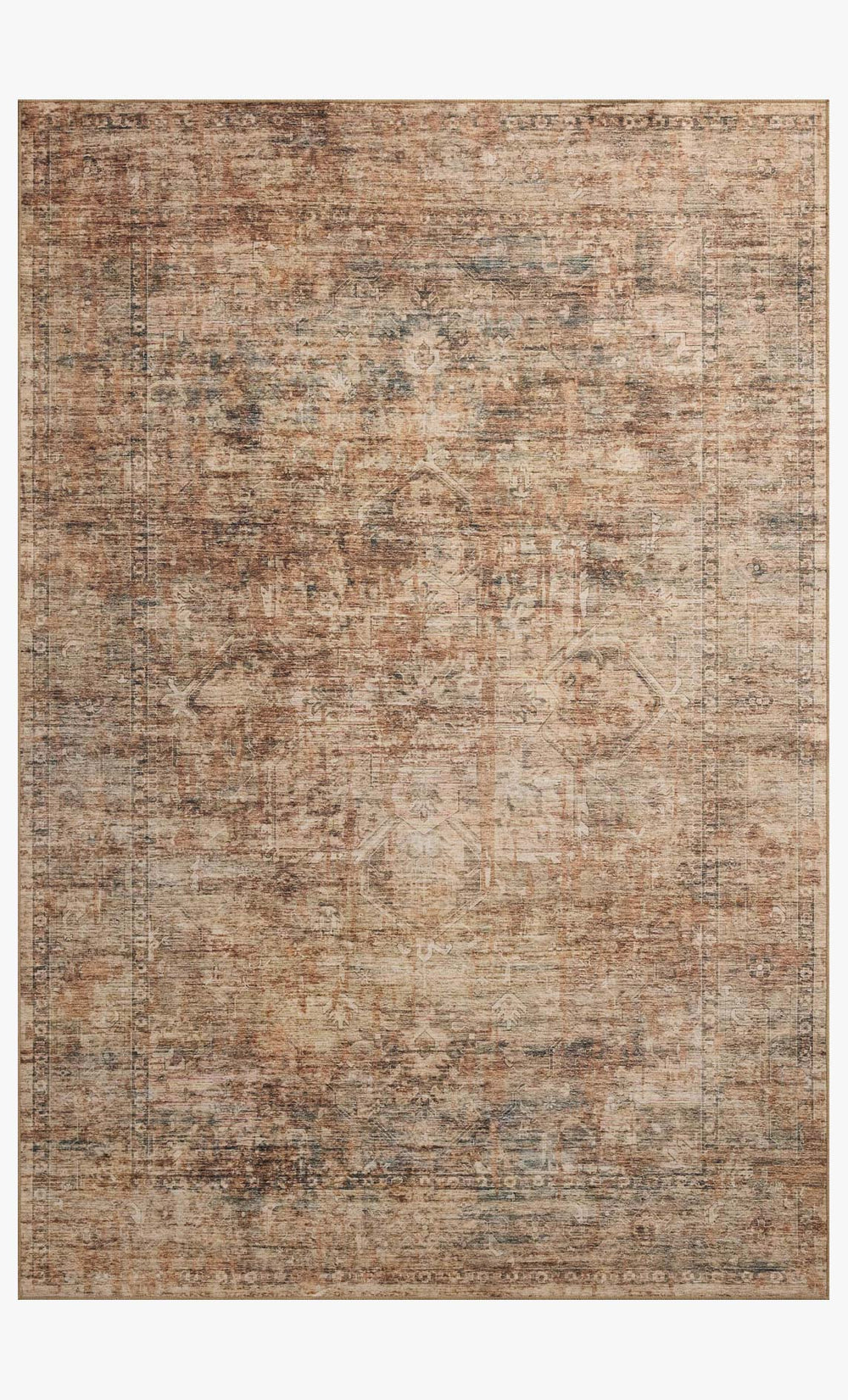 Loloi Anniston Ans-06 Clay / Charcoal area rug