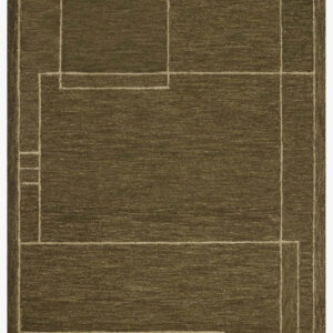 Loloi Barrow Bar-01 - Jm Olive / Natural area rug