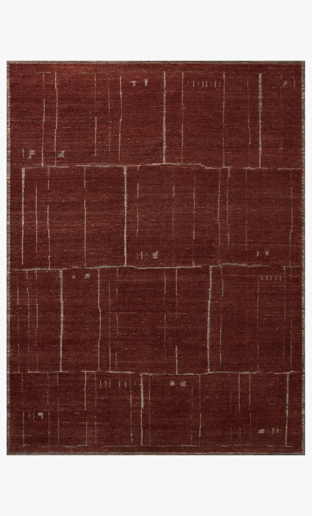 Loloi Beckham Bec-01 Bark / Brick area rug