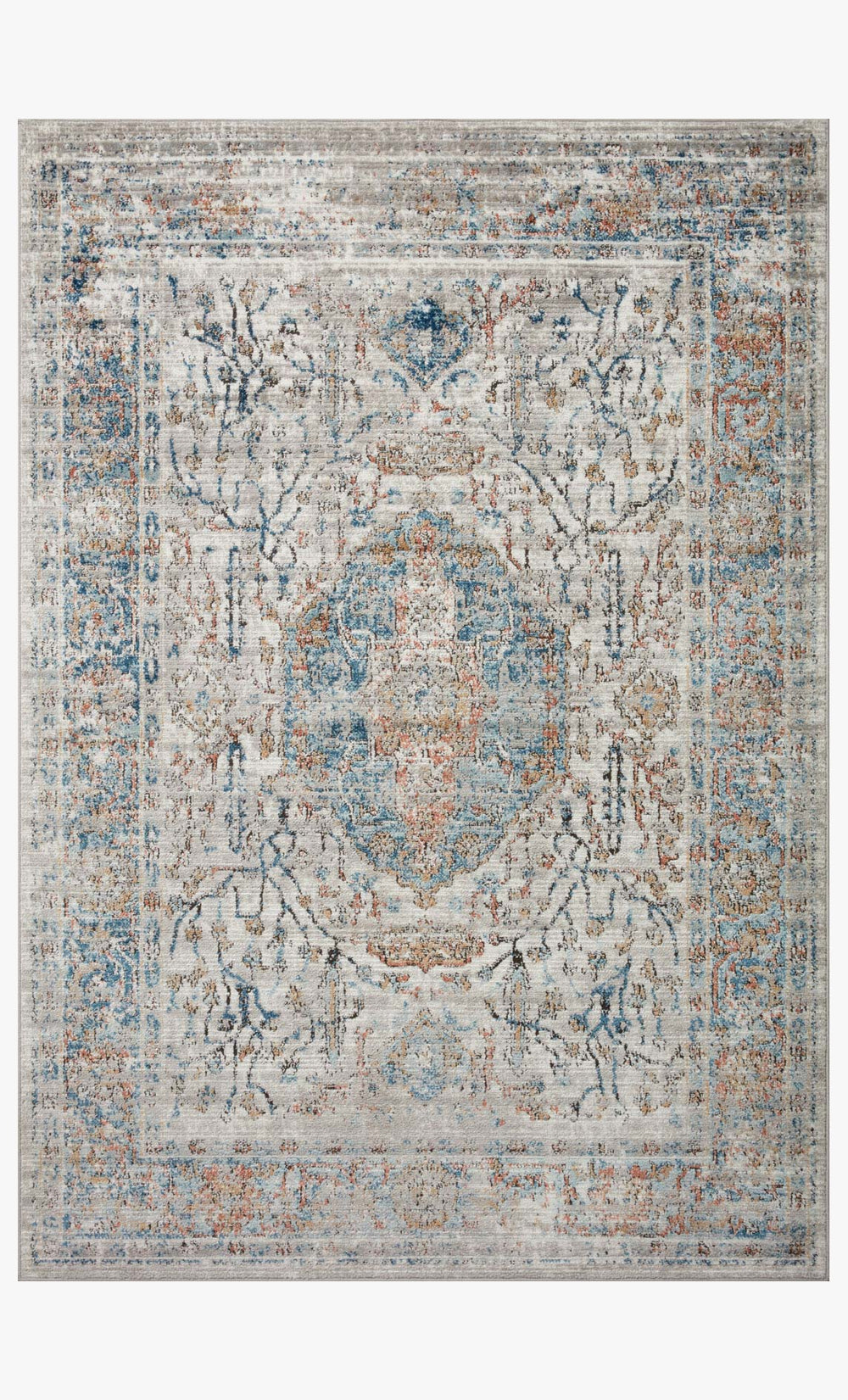 Loloi Bianca Bia-02 Stone / Multi area rug