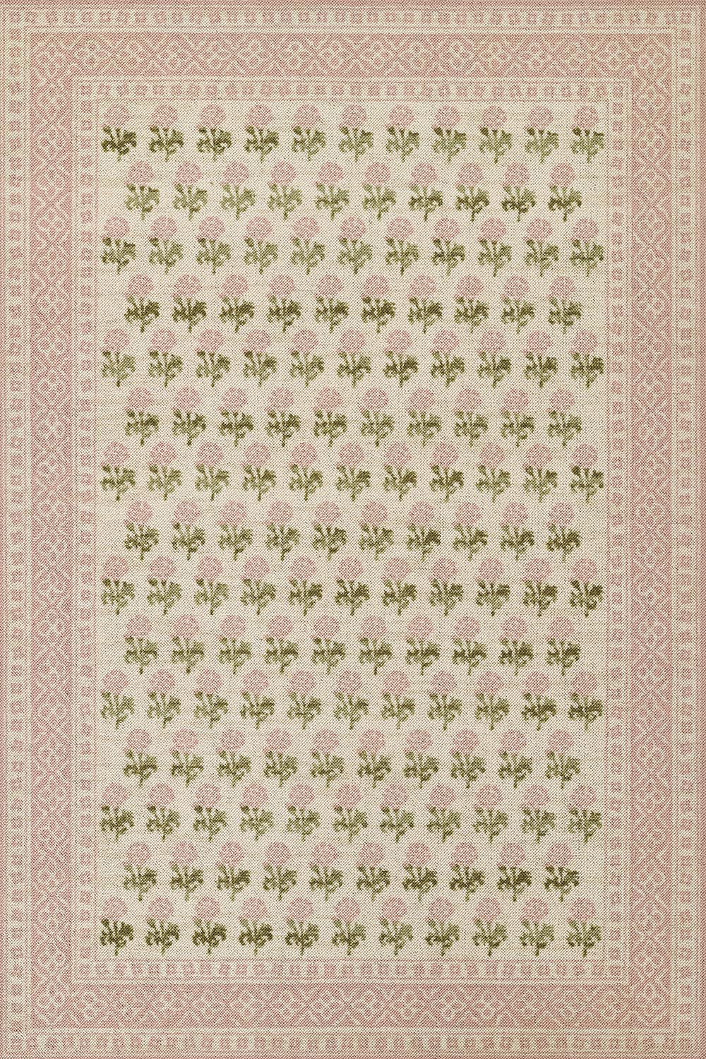 Momeni Bibury Pink Area Rug