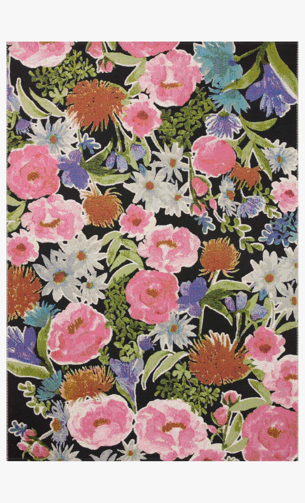 Loloi Botanical Bot-01 Black / Multi area rug