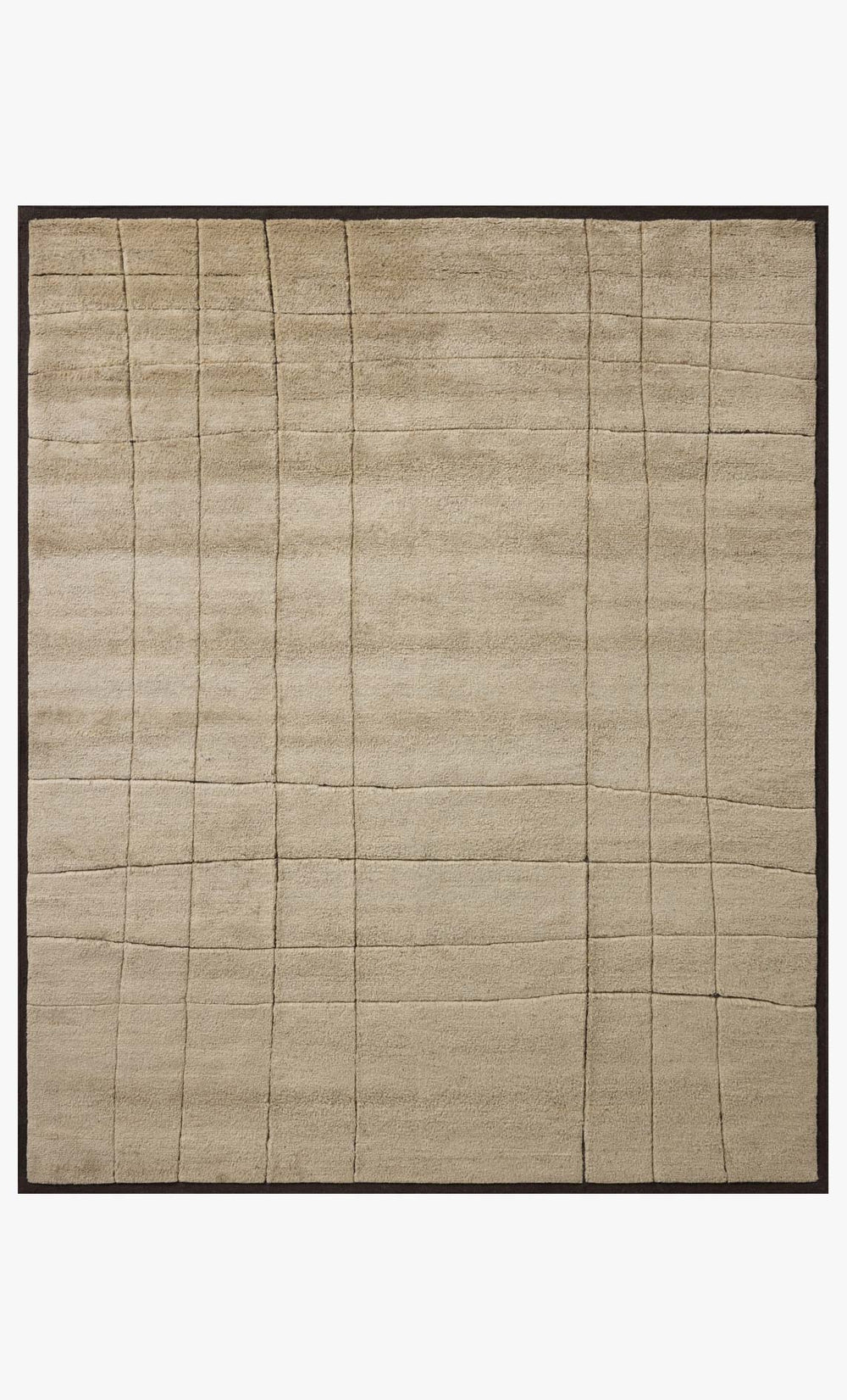 Loloi Bracken Bkn-02 Espresso / Pebble area rug