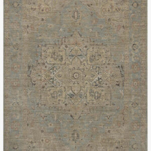 Loloi Briar Brr-01 Sky / Moss area rug