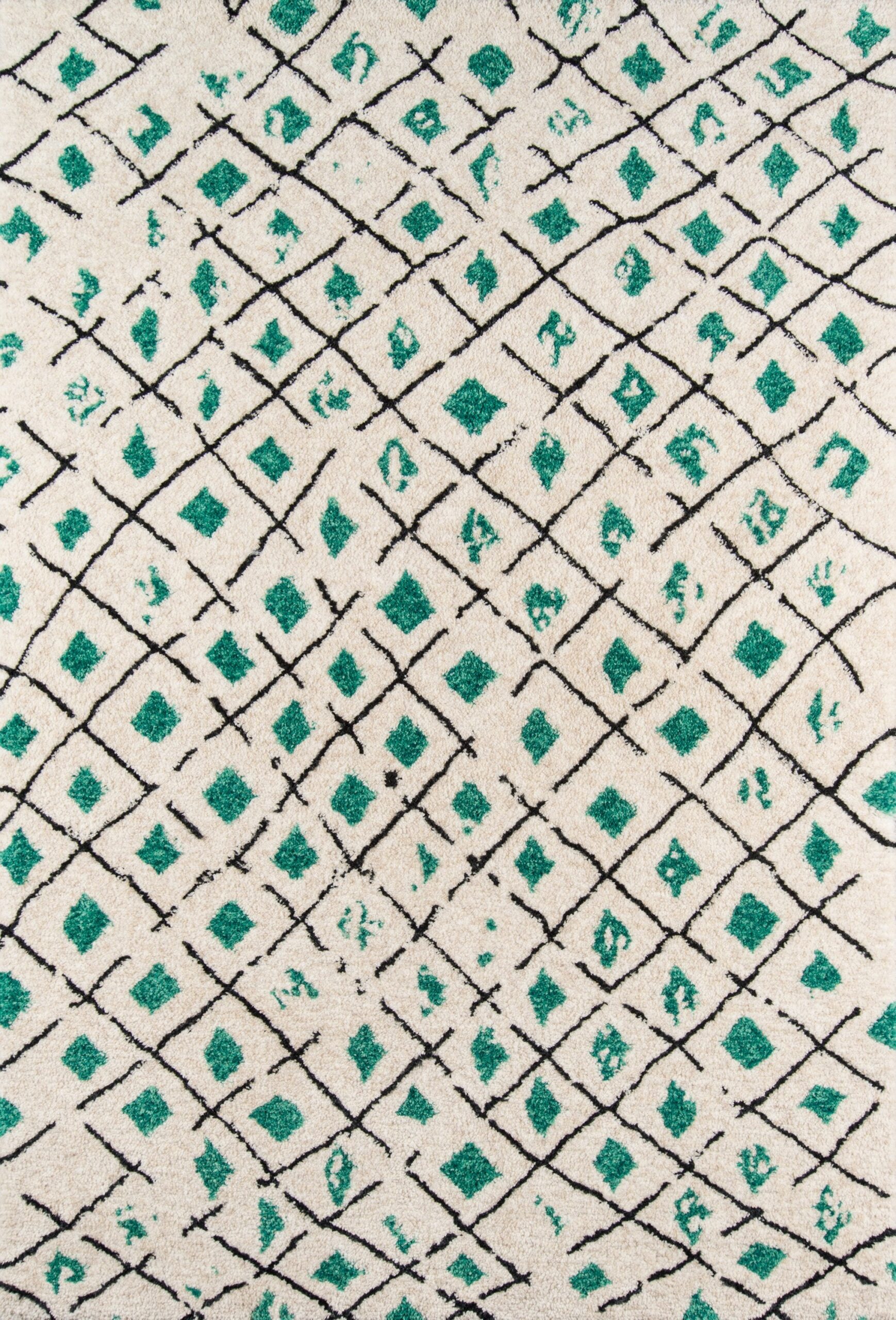 Novogratz Bungalow Tallulah Green Area Rug