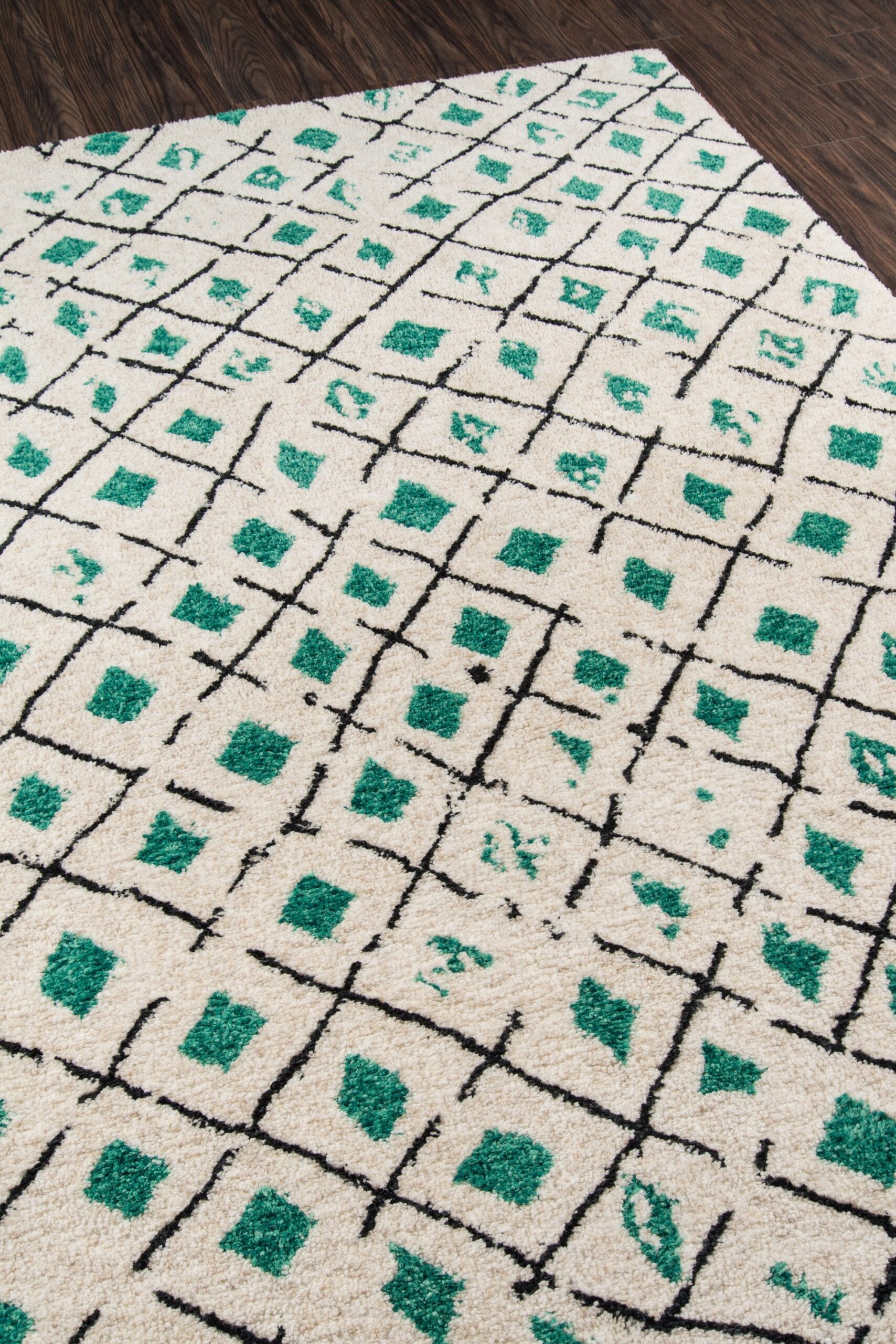 Novogratz Bungalow Tallulah Green Area Rug