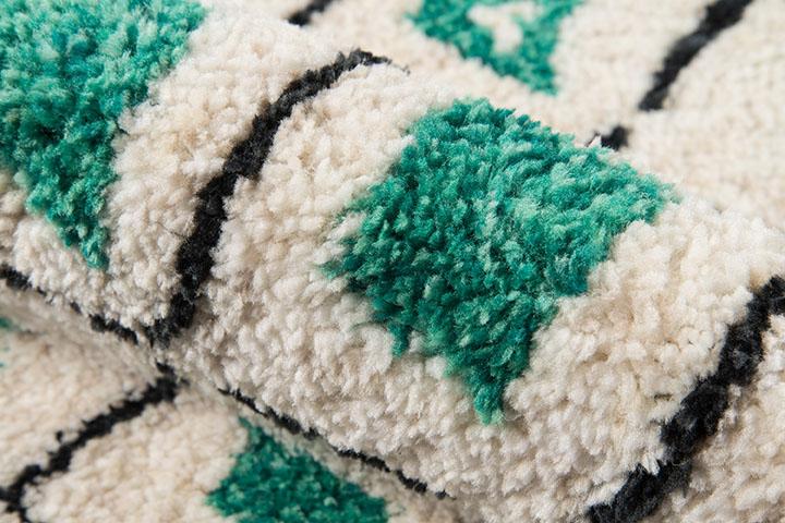 Novogratz Bungalow Tallulah Green Area Rug