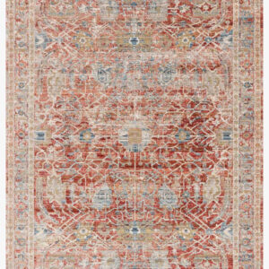 Loloi Claire Cle-01 Red / Ivory area rug