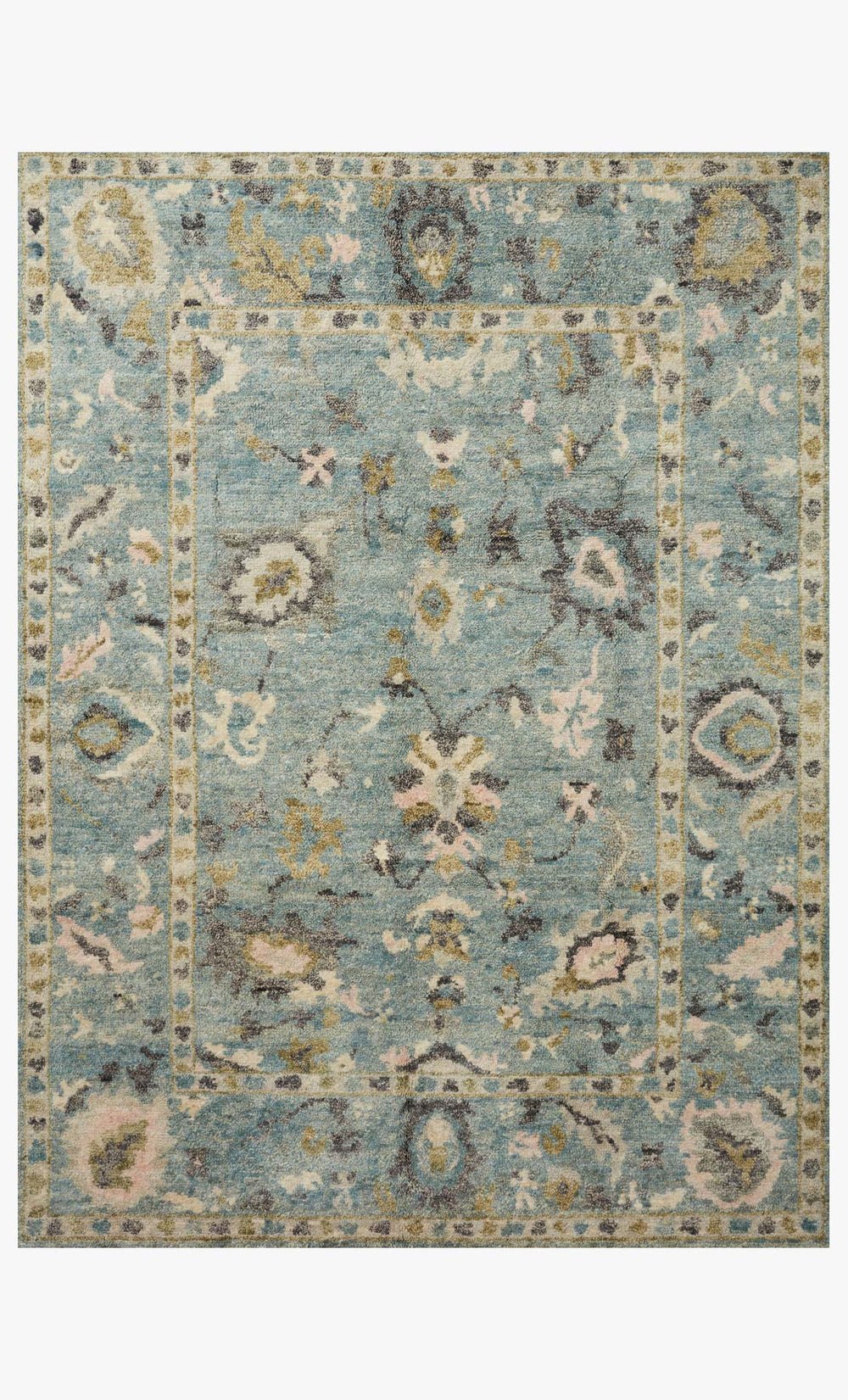 Loloi Clement Clm-04 Aqua / Multi area rug