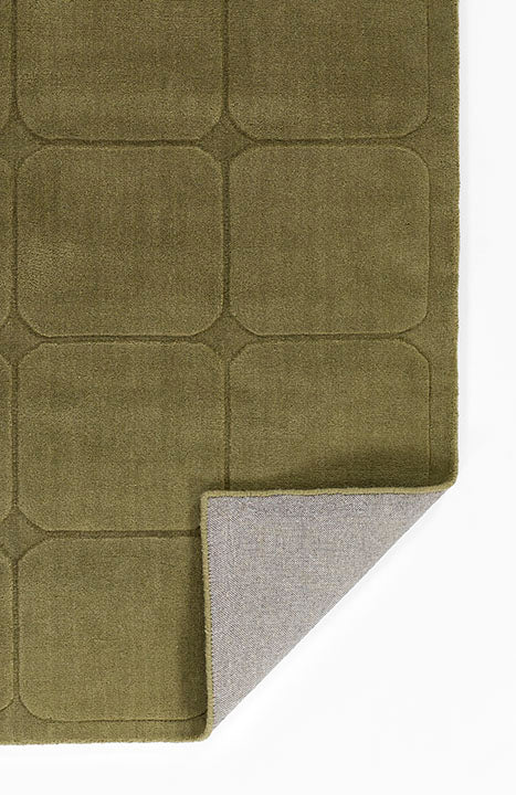Momeni Contour Green Area Rug