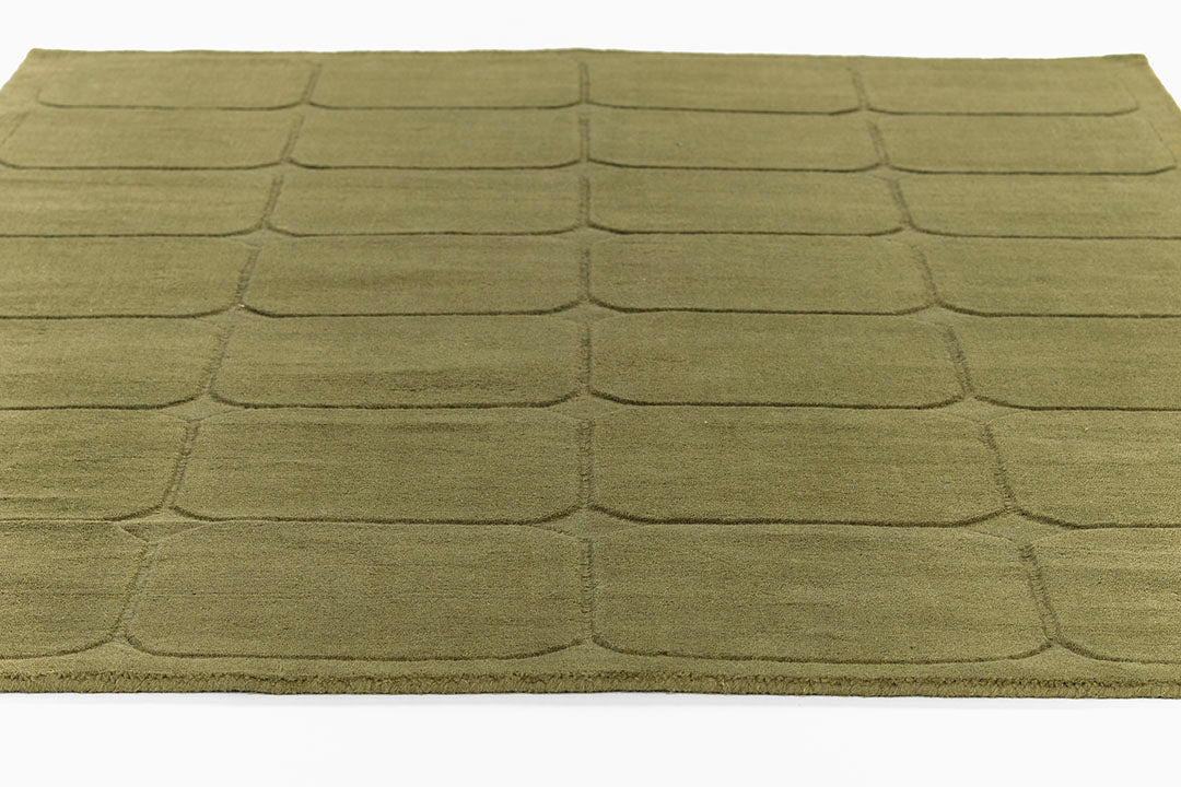 Momeni Contour Green Area Rug