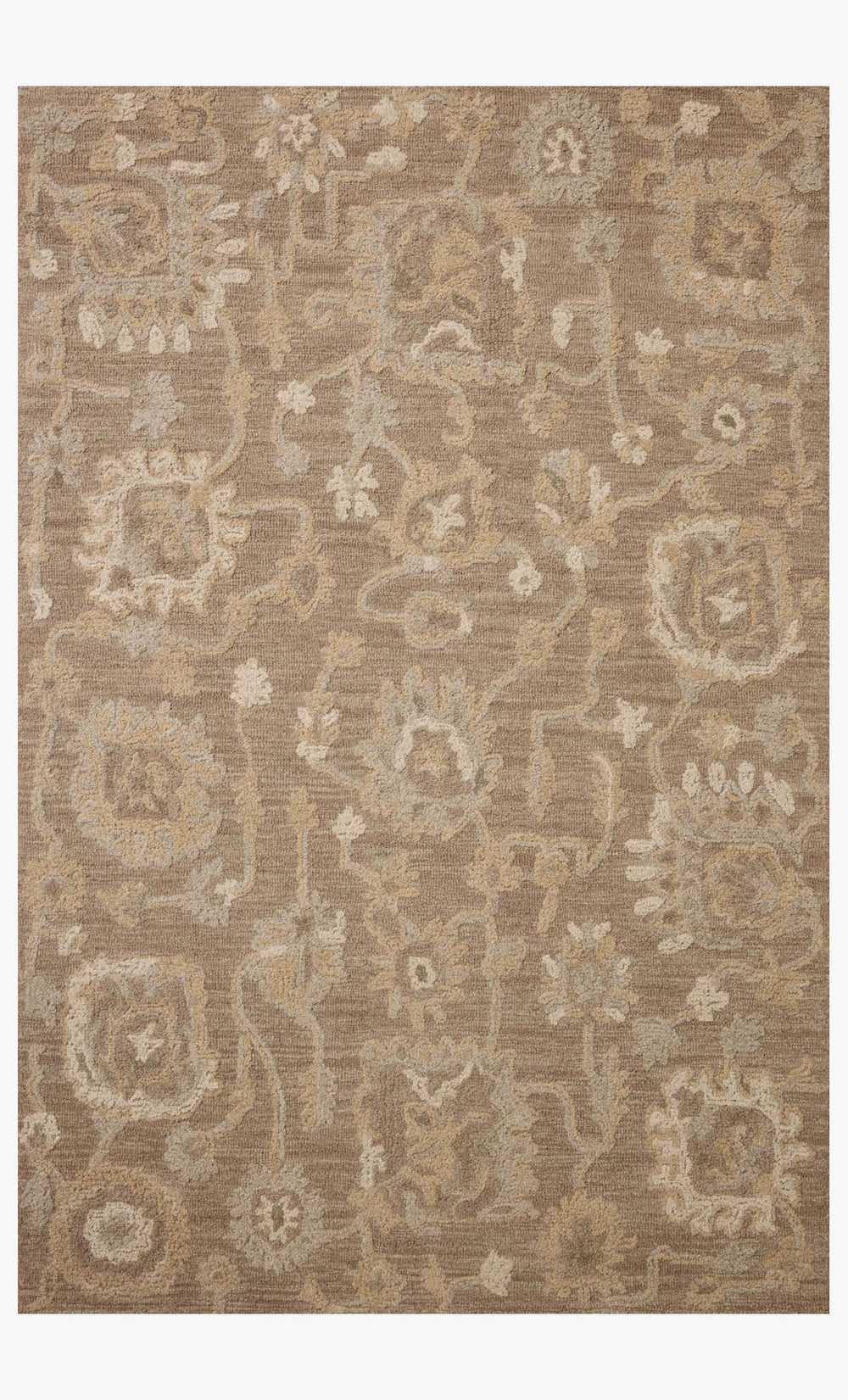 Loloi Dorothea Drt-01 Bark / Stone area rug