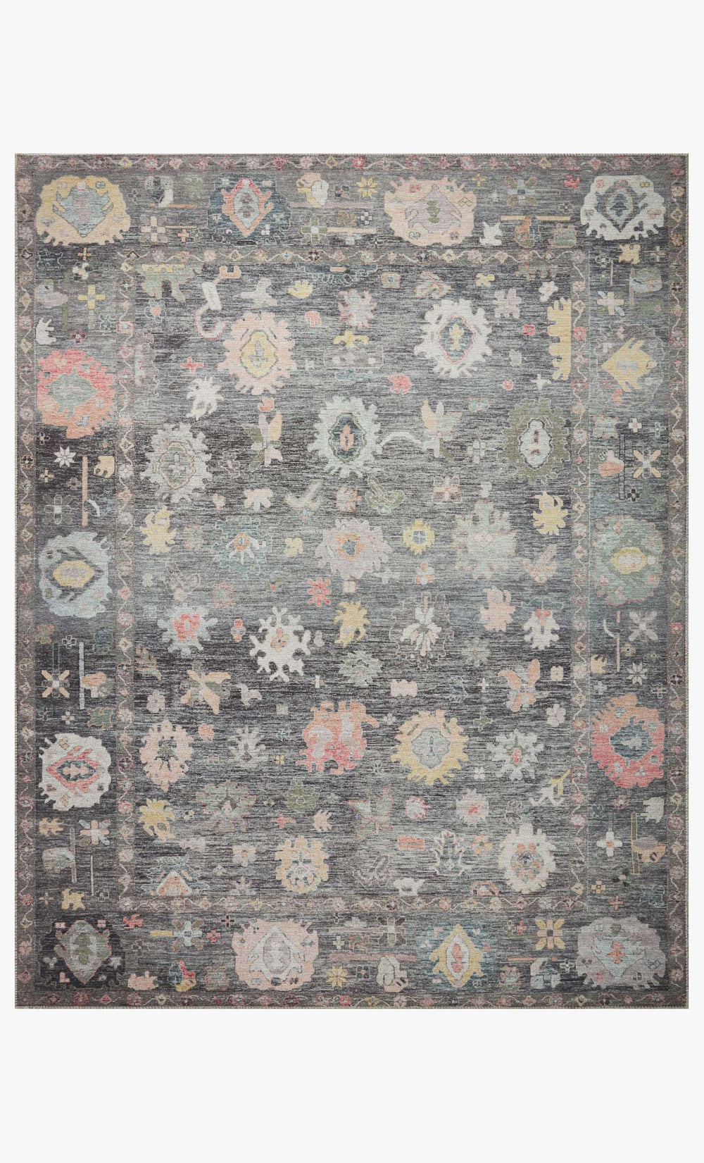 Loloi Elysium Ely-03 Charcoal / Multi area rug