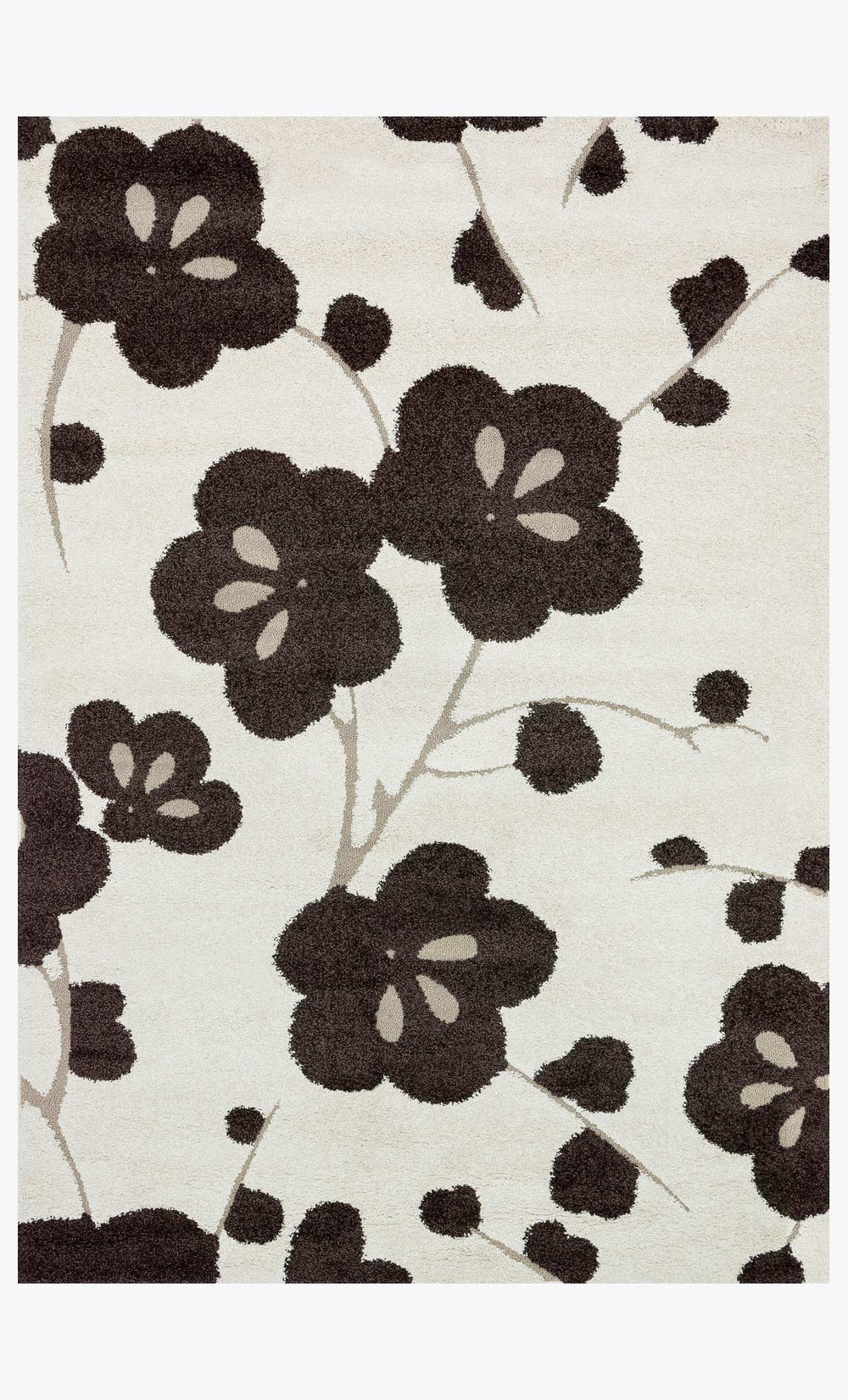 Loloi Enchant En-08 Ivory / Expresso area rug