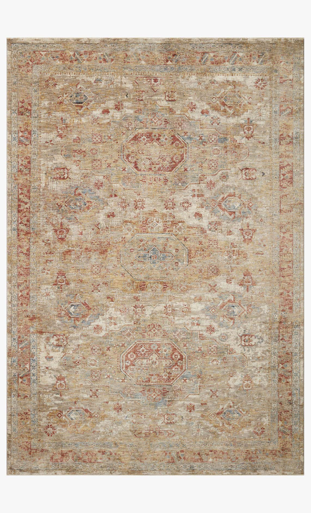 Loloi Gaia Gaa-02 Gold / Taupe area rug