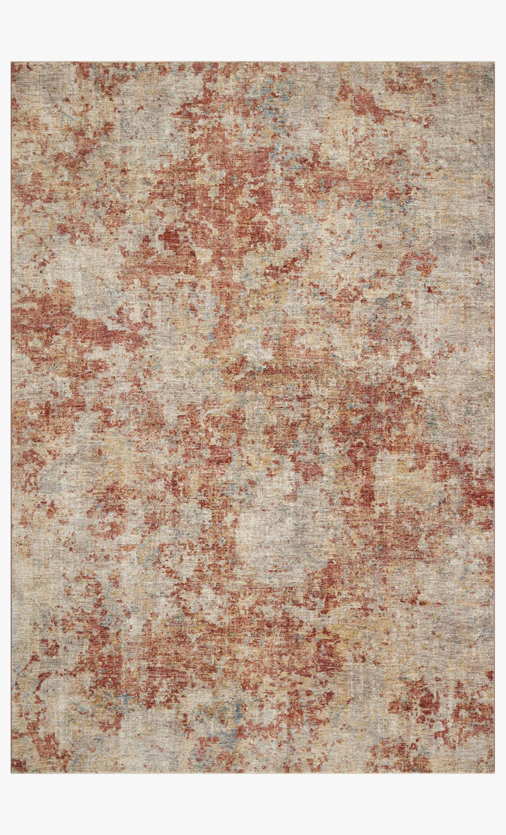 Loloi Gaia Gaa-03 Taupe / Brick area rug