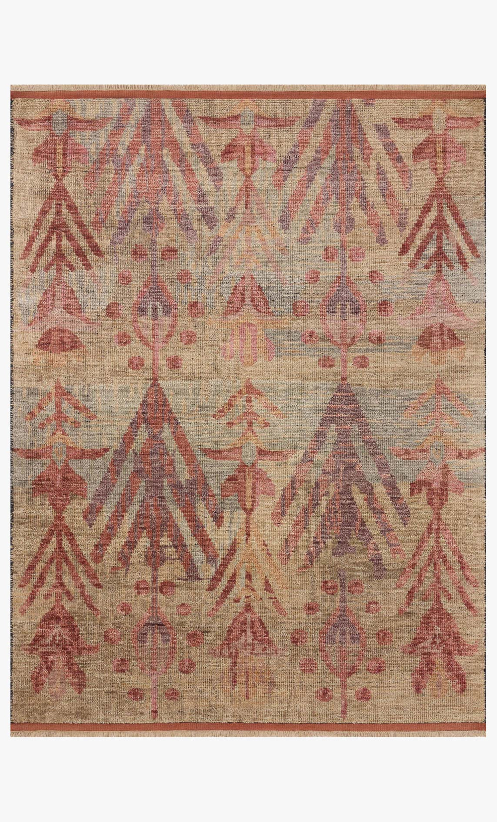 Loloi Granada Gad-07 Multi / Merlot area rug