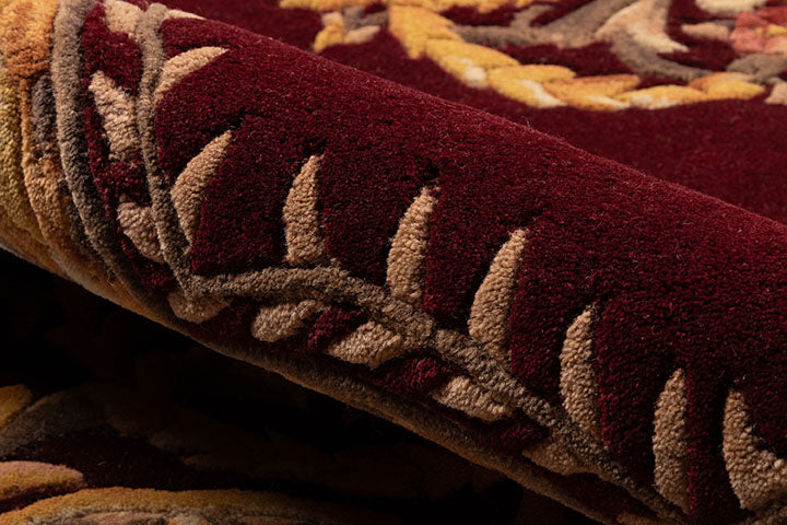 Momeni Harmony India Burgundy Area Rug