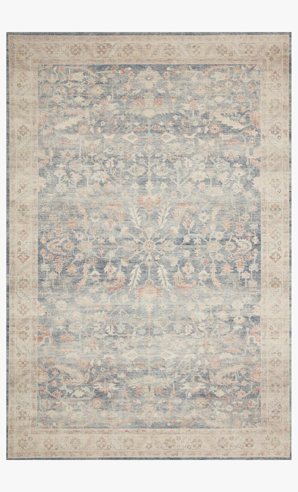 Loloi Hathaway Hth-02 Denim / Multi area rug