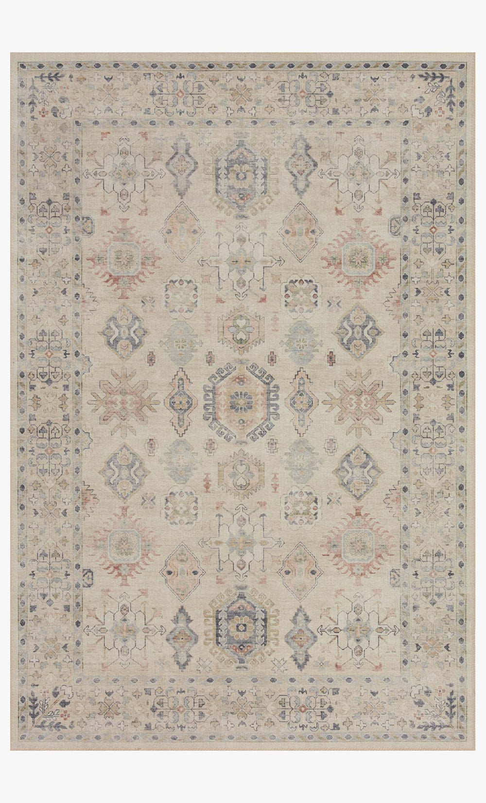 Loloi Hathaway Hth-04 Beige / Multi area rug