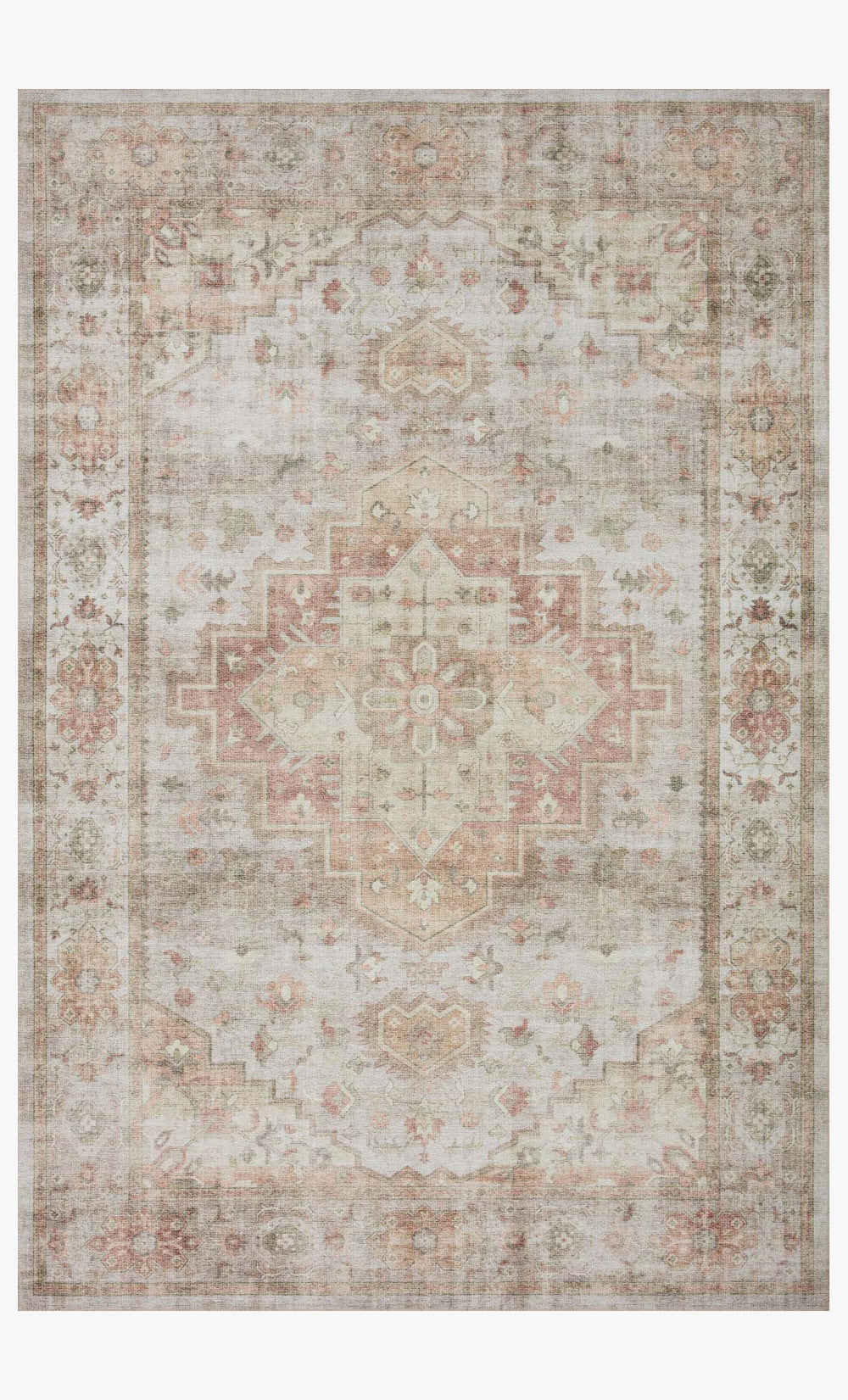 Loloi Heidi Hei-02 Sage / Multi area rug