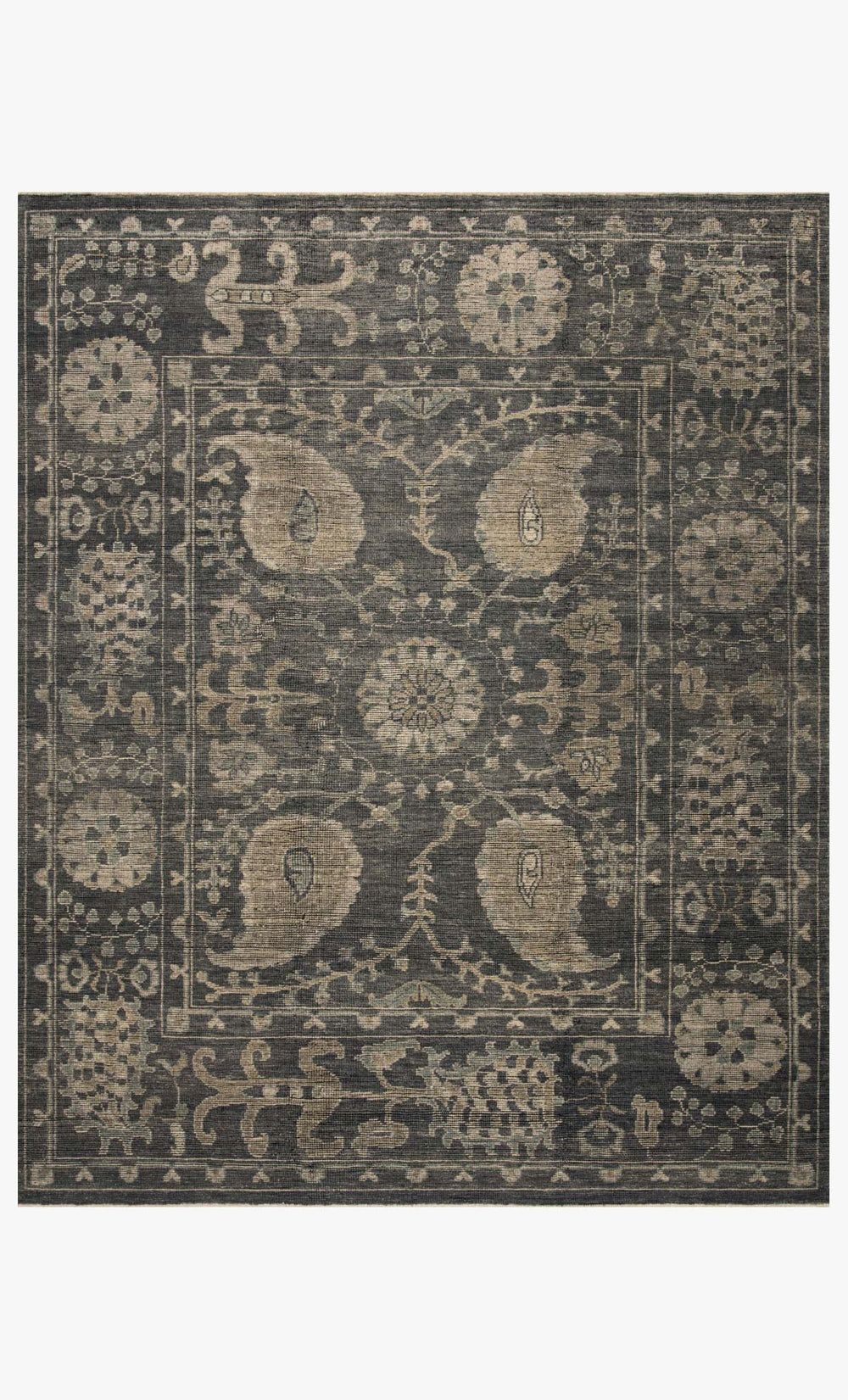 Loloi Heirloom Hq-02 Taupe / Taupe area rug
