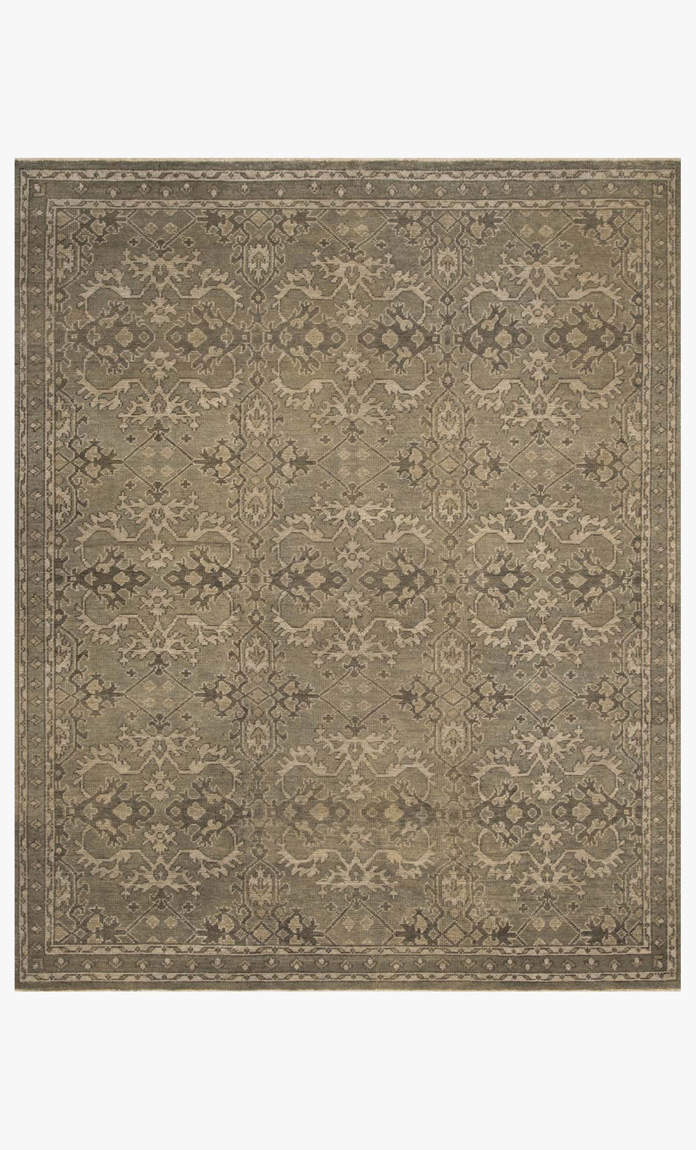 Loloi Heirloom Hq-03 Fog / Fog area rug