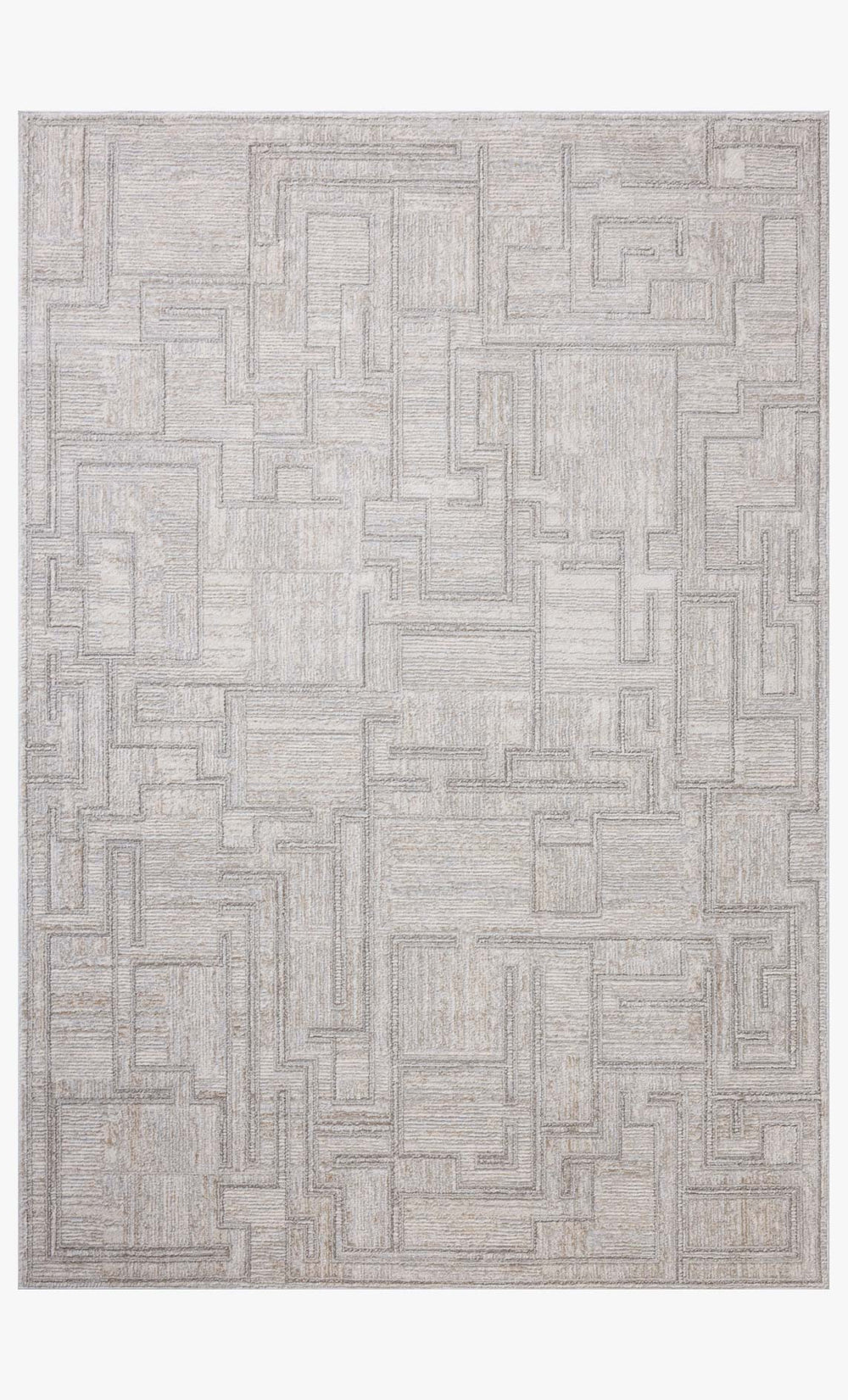 Loloi Hollis Hol-01 Grey / Ivory area rug