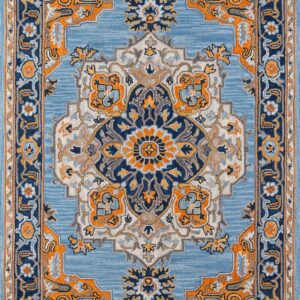 Momeni Ibiza Blue Area Rug