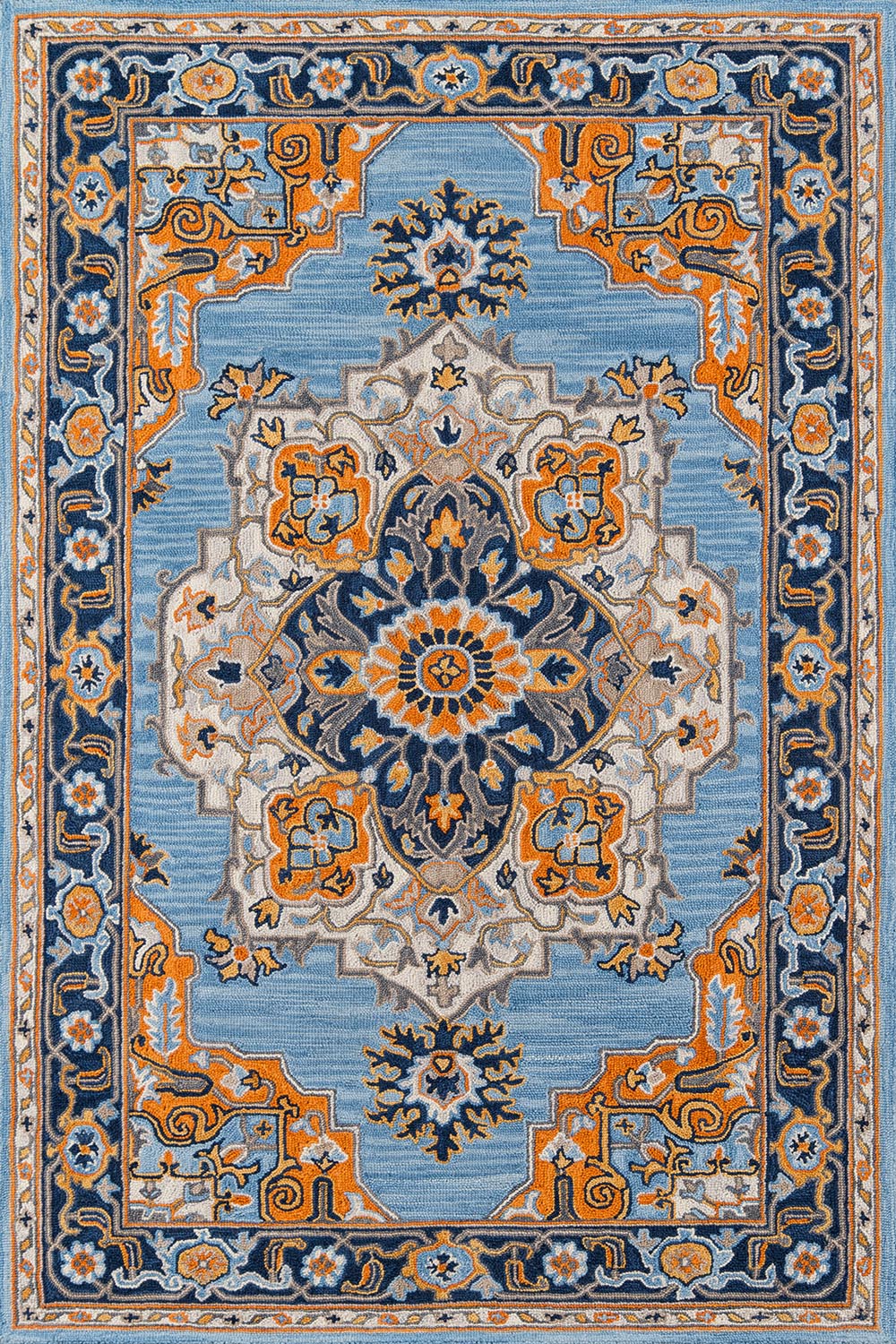 Momeni Ibiza Blue Area Rug