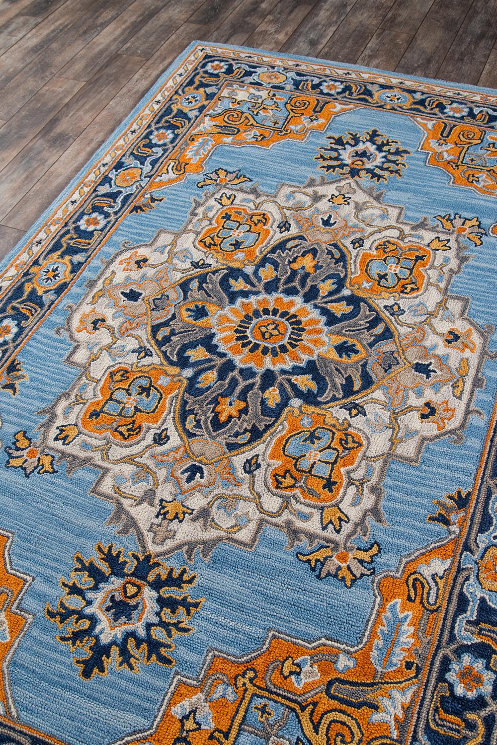Momeni Ibiza Blue Area Rug