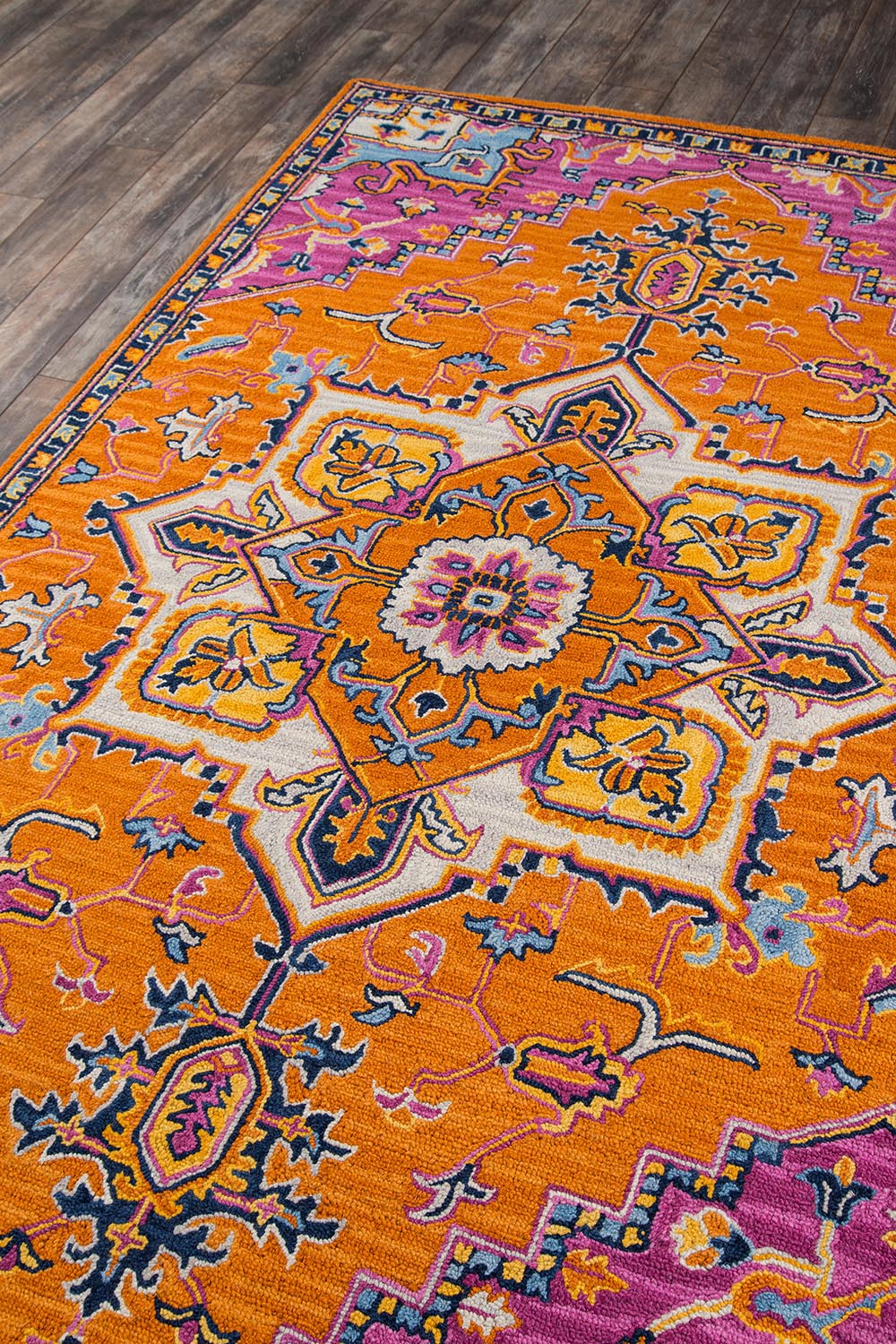 Momeni Ibiza Orange Area Rug