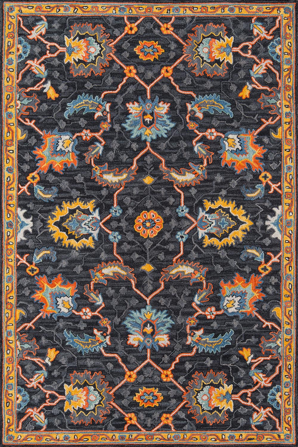 Momeni Ibiza Charcoal Area Rug