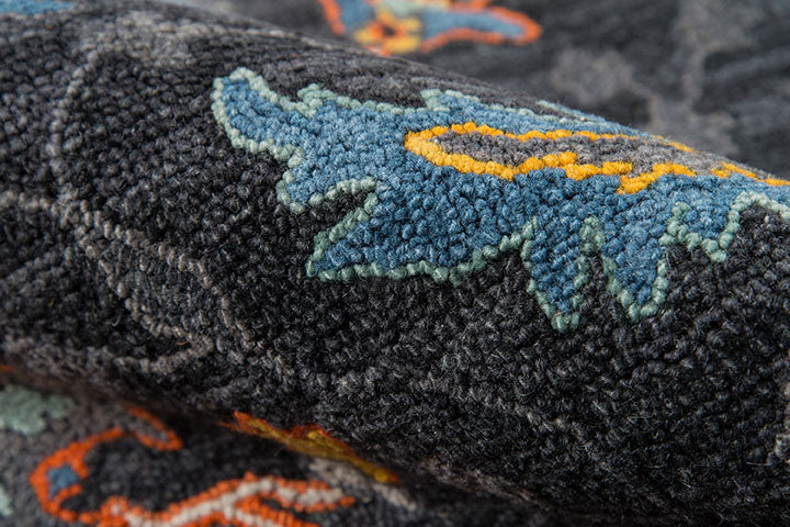Momeni Ibiza Charcoal Area Rug