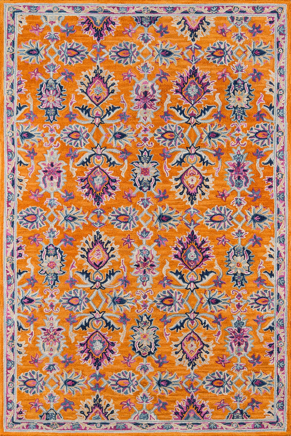 Momeni Ibiza Orange Area Rug