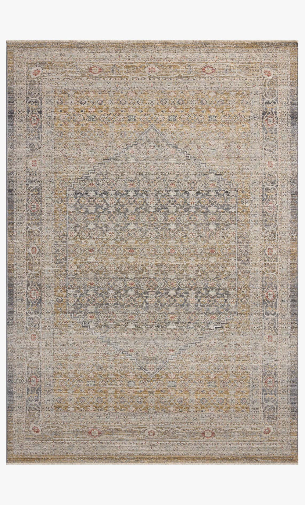 Loloi Ida Ida-02 Cj Stone / Gold area rug