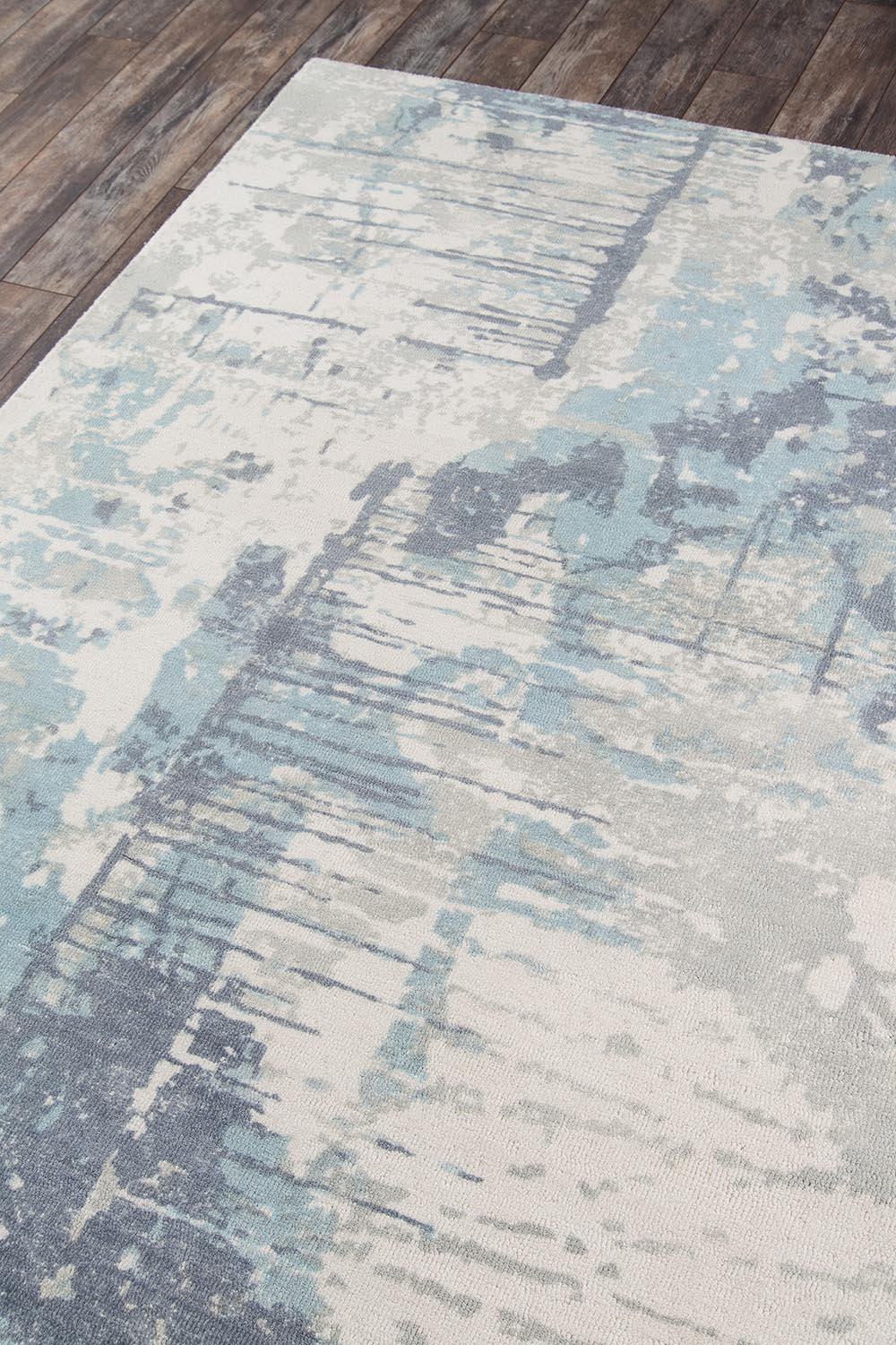 Momeni Illusions Blue Area Rug