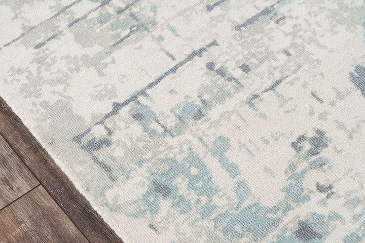 Momeni Illusions Blue Area Rug