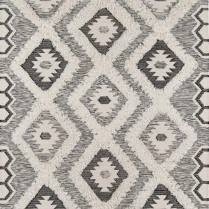 Novogratz Indio Sierra Black Area Rug