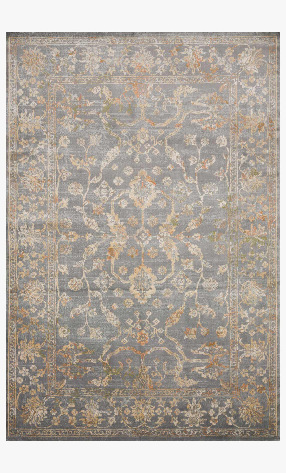 Loloi Isadora Isa-05 Silver / Silver area rug