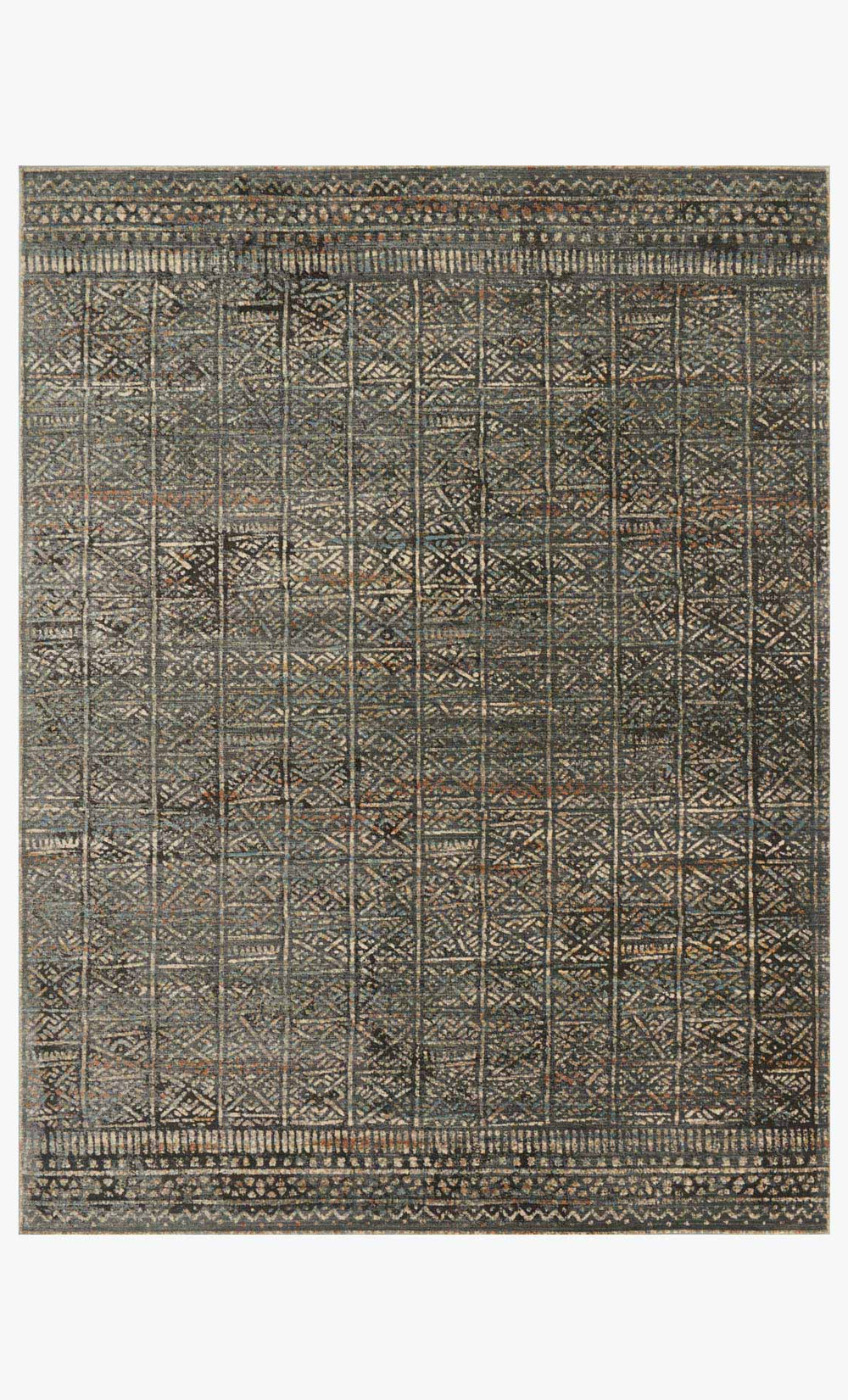 Loloi Javari Jv-06 Charcoal / Silver area rug