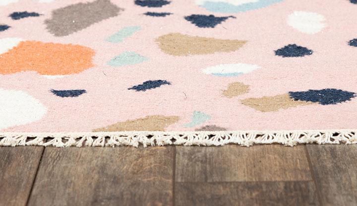 Novogratz Jem Terri Pink Area Rug