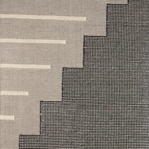 Novogratz Karl Jules Black Area Rug