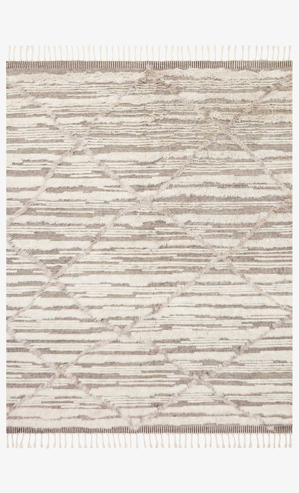 Loloi Khalid Kf-07 Ivory / Taupe area rug