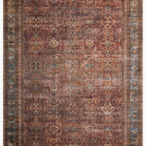 Loloi Layla Lay-01 Brick / Blue area rug