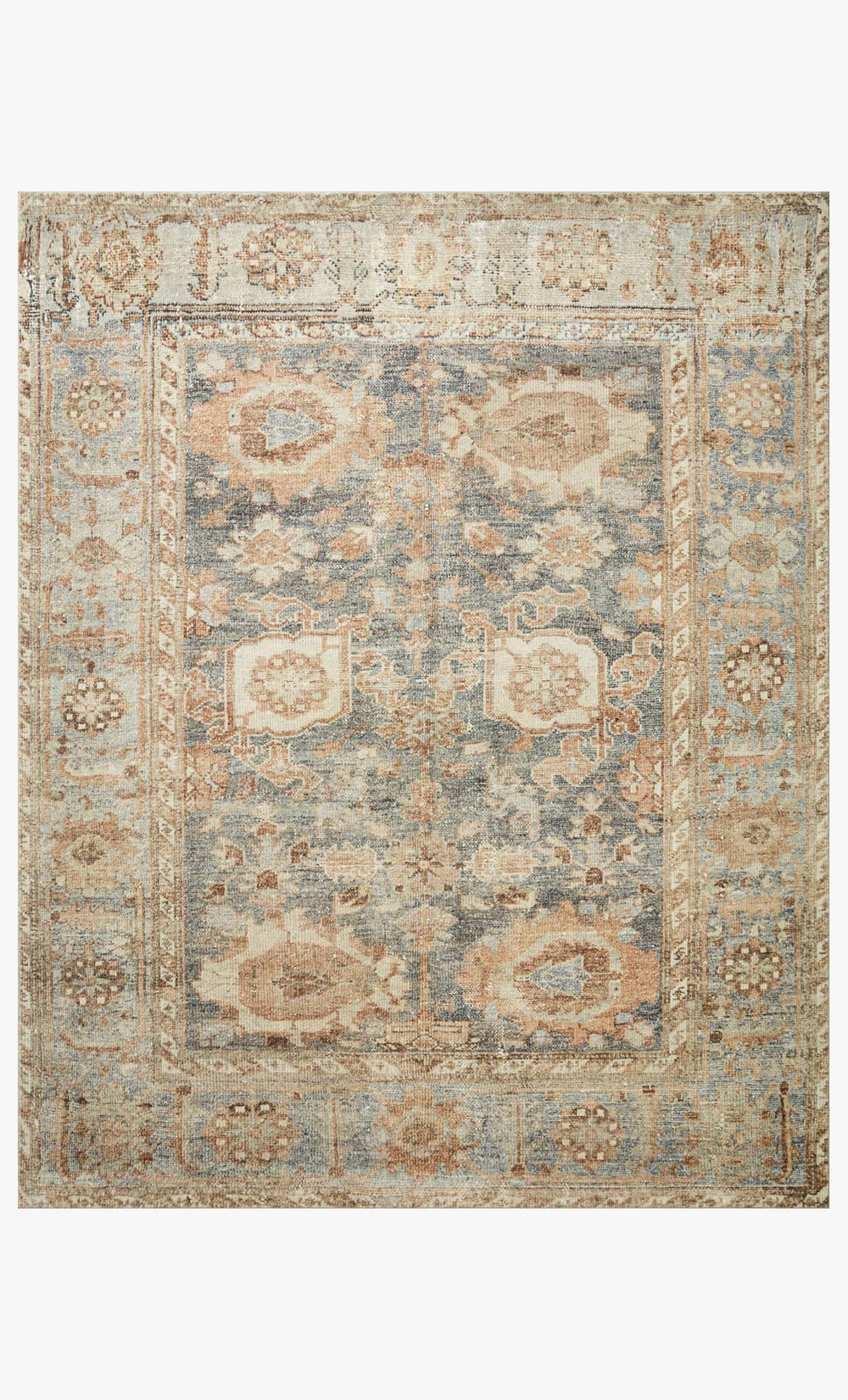 Loloi Margot Mat-03 Ocean / Spice area rug