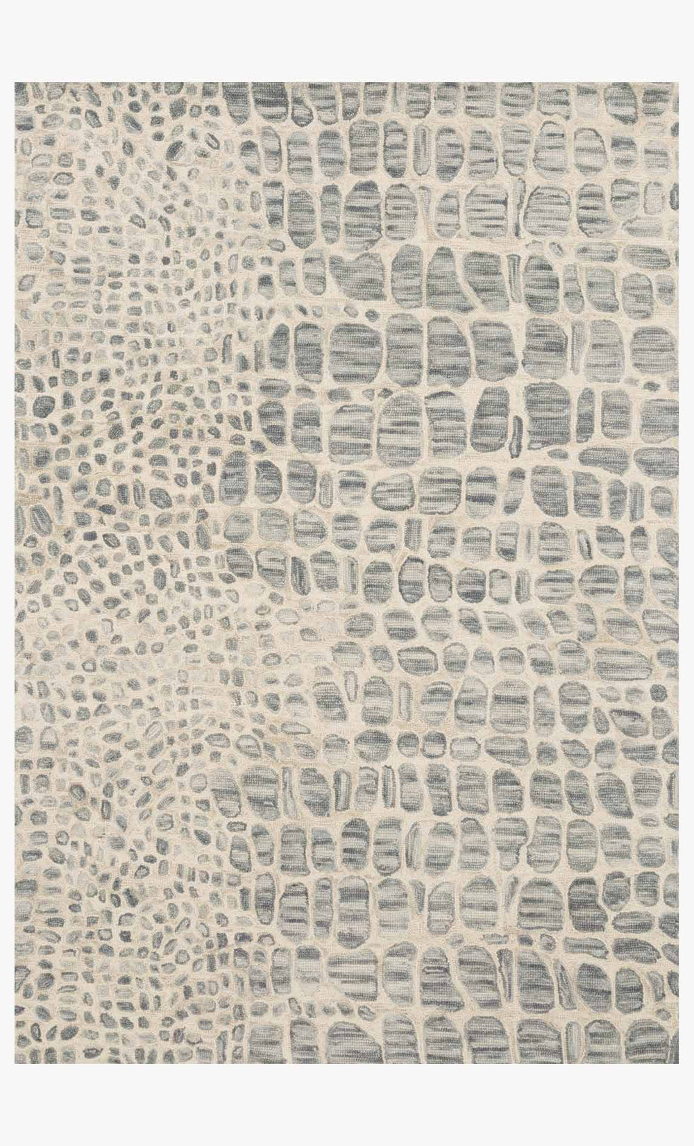 Loloi Masai Mas-03 Silver Grey / Ivory area rug