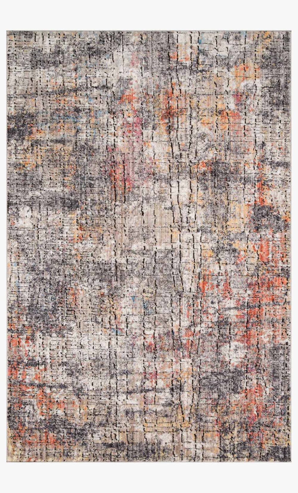 Loloi Medusa Med-07 Graphite / Sunset area rug