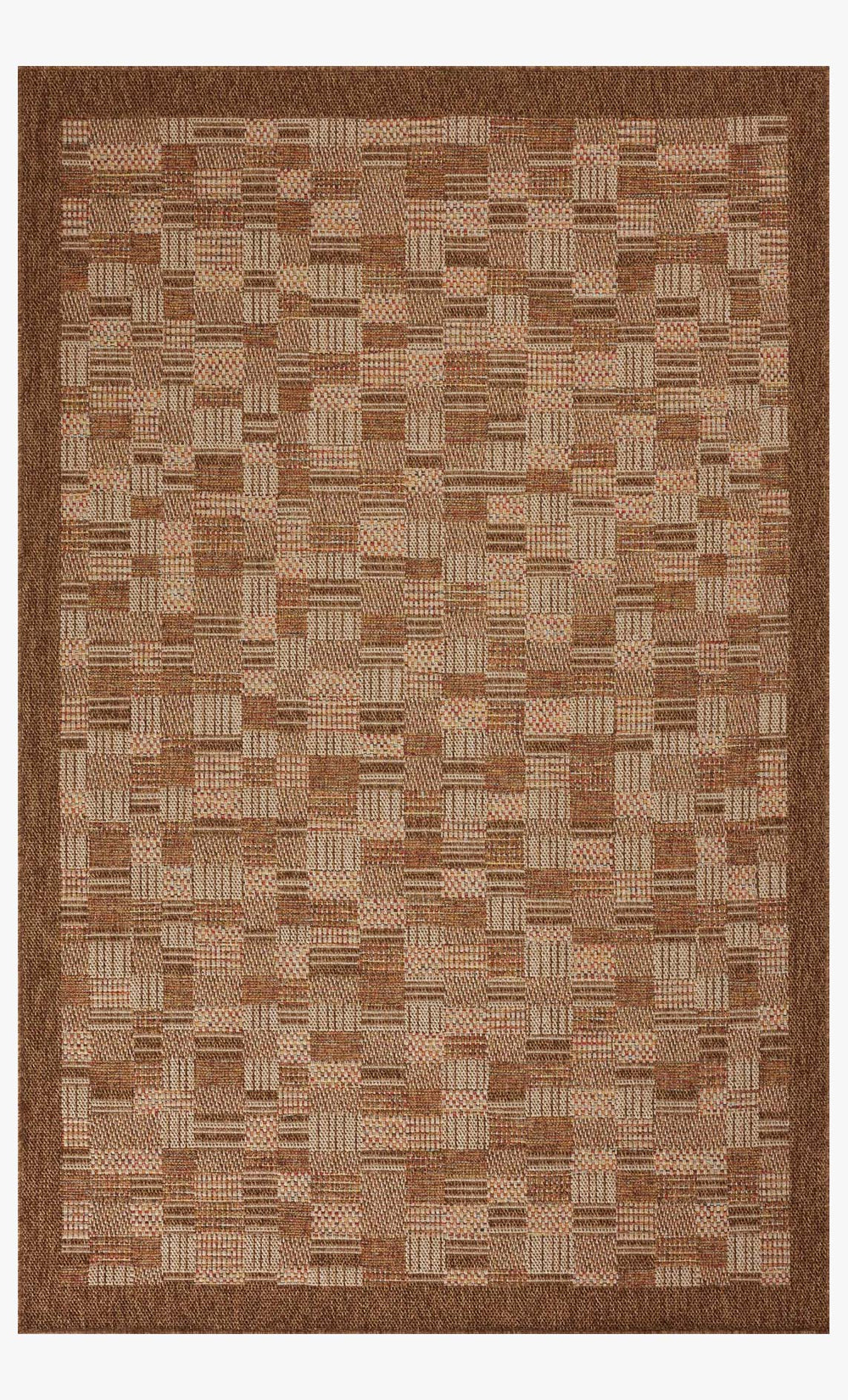 Loloi Merrick Mer-04 Chestnut / Fiesta area rug